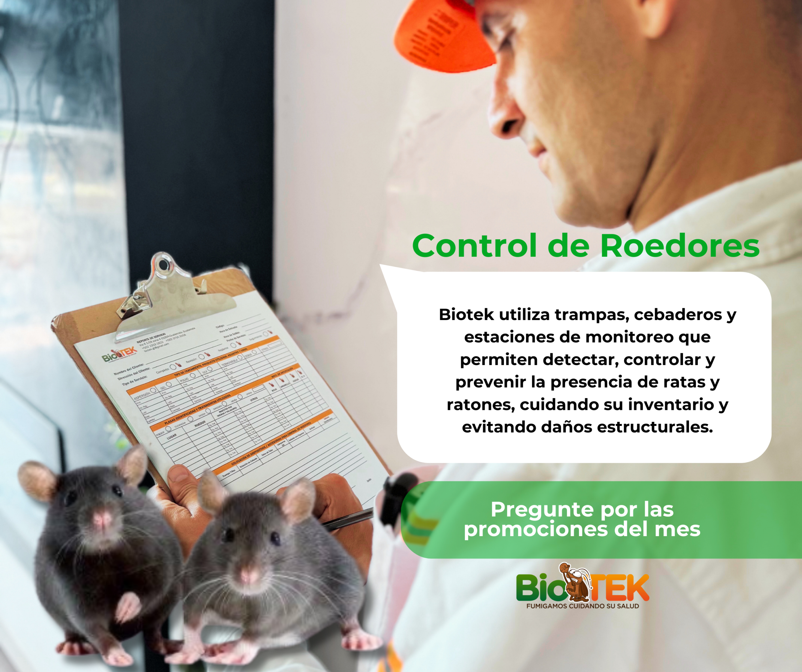 ofrecemos soluciones completas de fumigación contra